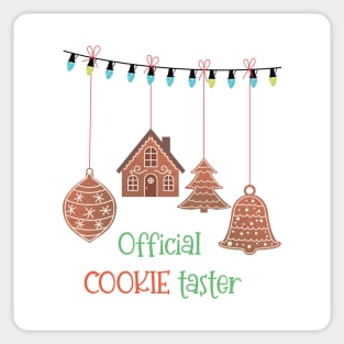 Official Cookie Taster Sticker